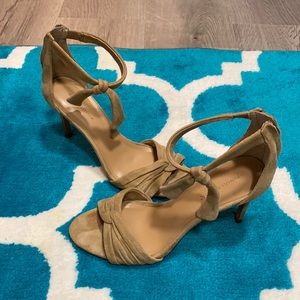 Suede sandals